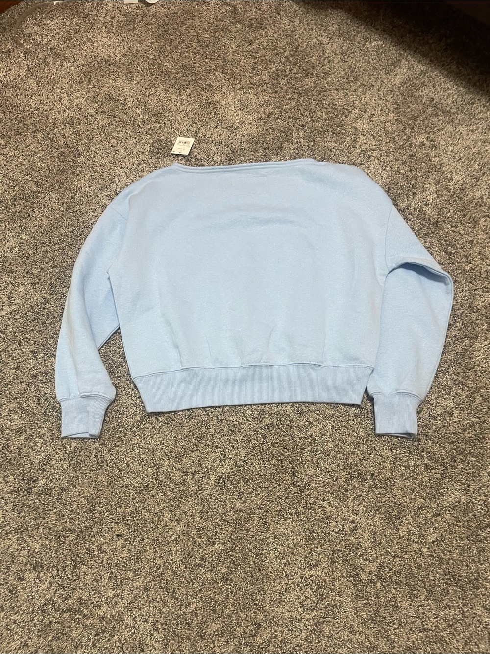 Peanuts Light Blue Snoopy Top with Pink Bow Accents - Picture 3 of 3